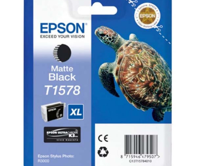 Картридж Epson T1578 Matte Black (C13T15784010) для принтера Stylus Photo R3000