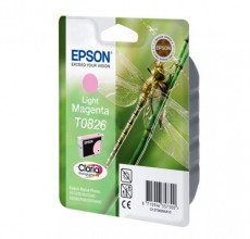 Купить Картридж Epson T0826/T1126 Light Magenta (C13T11264A10) для принтера Stylus Photo R290, R295, RX610, RX615, RX690, T50, T59, TX659, TX800FW