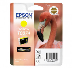 Купить Картридж Epson T0874 Yellow (C13T08744010) для принтера Stylus Photo R1900