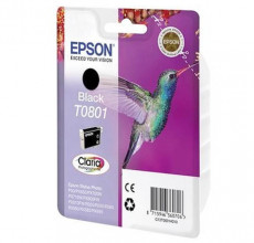 Купить Картридж Epson T0801 Black (C13T08014011) для принтера Stylus Photo P50, PX650, PX660, PX700W, PX710W, PX720WD, PX800FW, PX810FW, PX820FWD, R265, R285, R360, RX560, RX585, RX685