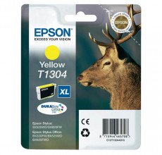 Купить Картридж Epson T1304 Yellow XL (C13T13044010) для принтера Stylus SX620, SX525WD, SX535WD, Office B42WD, BX320FW, BX625FWD, BX635FWD, BX525WD, BX535WD, BX925FWD, BX935FWD, WorkForce WF-7515, WF-7525, WF-7015, WF7515
