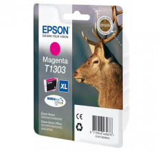 Купить Картридж Epson T1303 Magenta XL (C13T13034010) для принтера Stylus SX620, SX525WD, SX535WD, Office B42WD, BX320FW, BX625FWD, BX635FWD, BX525WD, BX535WD, BX925FWD, BX935FWD, WorkForce WF-7515, WF-7525, WF-7015, WF7515