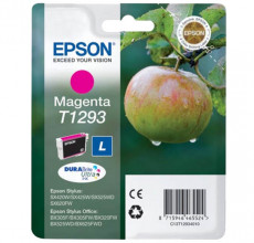 Купить Картридж Epson T1293 Magenta (C13T12934011) для принтера Stylus SX230, SX235W, SX420W, SX425W, SX430W, SX435W, SX440W, SX445W, SX525WD, SX535WD, SX620FW, Office BX305F, BX305FW, B42WD, BX320FW, BX625FWD, BX635FWD, BX525WD, BX535WD, BX925FWD, BX935FWD