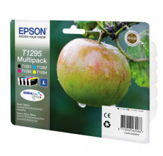 Купить Картридж Epson T1295 Набор (C13T12954010) для принтера Stylus SX230, SX235W, SX420W, SX425W, SX430W, SX435W, SX440W, SX445W, SX525WD, SX535WD, SX620FW, Office BX305F, BX305FW, B42WD, BX320FW, BX625FWD, BX635FWD, BX525WD, BX535WD, BX925FWD, BX935FWD