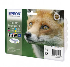 Купить Картридж Epson T1285 Набор (C13T12854010) для принтера Stylus S22, SX125, SX130, SX230, SX235W, SX420W, SX425W, SX430W, SX435W, SX440W, SX445W, Office BX305F, BX305FW