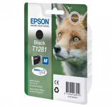 Купить Картридж Epson T1281 Black (C13T12814011) для принтера Stylus S22, SX125, SX130, SX230, SX235W, SX420W, SX425W, SX430W, SX435W, SX440W, SX445W, Office BX305F, BX305FW