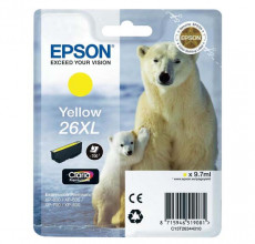 Купить Картридж Epson 26XL Yellow T2634 (c13t26344010) для принтера Exprеssion Prеmium XР-600, XР-510, XP-605, ХP-610, ХP-615, ХP-700, ХP-710, ХP-800, ХP-810, ХР-820