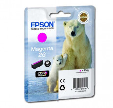 Купить Картридж Epson 26 Magenta T2613 (c13t26134010) для принтера Exprеssion Prеmium XР-600, XР-510, XP-605, ХP-610, ХP-615, ХP-700, ХP-710, ХP-800, ХP-810, ХР-820