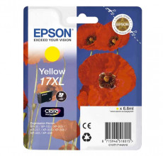 Купить Картридж Epson 17XL Yellow T1714 (c13t17144a10) для принтера Expression Home XP-103, XP-203, XP-207, XP-303, XP-306, XP-33, XP-413, XP-406, XP-313, XP-323, XP-413, XP-423