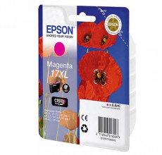 Купить Картридж Epson 17XL Magenta T1713 (c13t17134a10) для принтера Expression Home XP-103, XP-203, XP-207, XP-303, XP-306, XP-33, XP-413, XP-406, XP-313, XP-323, XP-413, XP-423