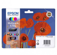 Купить Картридж Epson 17XL Набор T1716 (c13t17164a10) для принтера Expression Home XP-103, XP-203, XP-207, XP-303, XP-306, XP-33, XP-413, XP-406, XP-313, XP-323, XP-413, XP-423