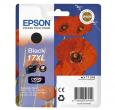 Купить Картридж Epson 17XL Black T1711 (c13t17114a10) для принтера Expression Home XP-103, XP-203, XP-207, XP-303, XP-306, XP-33, XP-413, XP-406, XP-313, XP-323, XP-413, XP-423