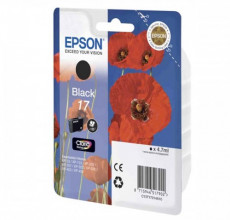 Купить Картридж Epson 17 Black T1701 (c13t17014a10) для принтера Expression Home XP-103, XP-203, XP-207, XP-303, XP-306, XP-33, XP-413, XP-406, XP-313, XP-323, XP-413, XP-423