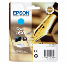 Купить Картридж Epson 16XL Cyan T1632 (c13t16324010) для принтера WorkForce WF-2010W, WF-2510WF, WF-2520NF, WF-2530WF, WF-2540WF