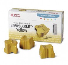 Купить Картридж Xerox 108R00766 Yellow для принтера Phaser 8560DN, 8560DT, 8560DX, 8560N