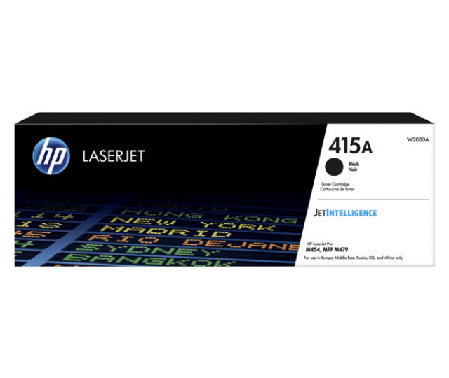 Картридж HP 415A black W2030A для принтера Color LaserJet Pro M479dw, M479fdn, M479fdw, M479fnw, M454dn, M454dw