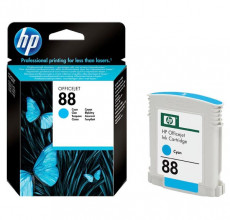 Купить Картридж HP 88 Cyan C9386AE для принтера Officejet Pro K550, K550dtn, K550dtwn