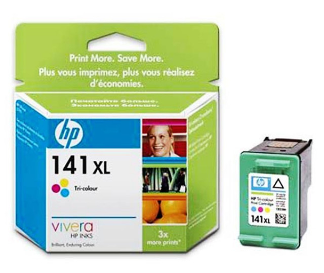 Картридж HP 141XL CB338HE для принтера DeskJet D4363, D4263, OfficeJet J5783, J6413, PhotoSmart C4273, C4283, C4343, C4383, C4583, C5283, D5363, C4473, C4483