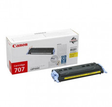Купить Картридж Canon 707 Yellow для принтера LBР5000, LBР5100