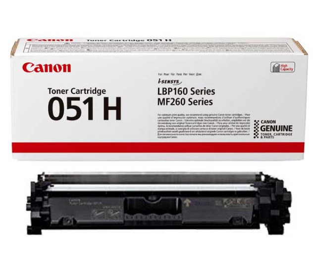 Картридж Canon 051H (2169C002) для принтера LBP162dw, MF264dw, MF267dw, MF269dw