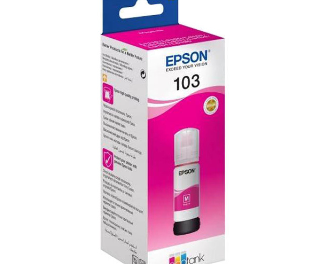 Контейнер с чернилом Epson 103 magenta (C13T00S34A)