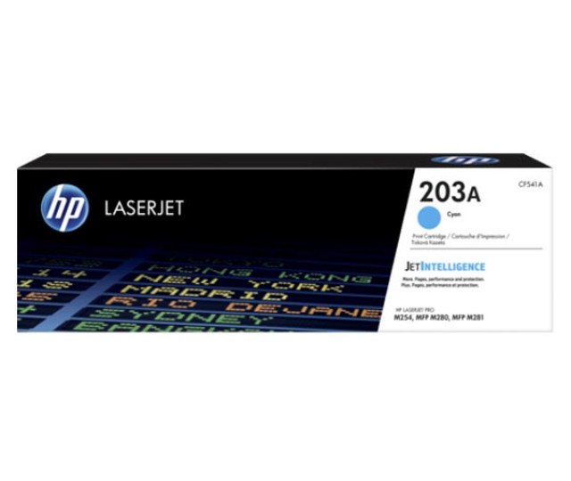 Картридж HP CF541A для принтера CLJ Pro M254nw, M254dw, M280nw, M281fdn, M281fdw