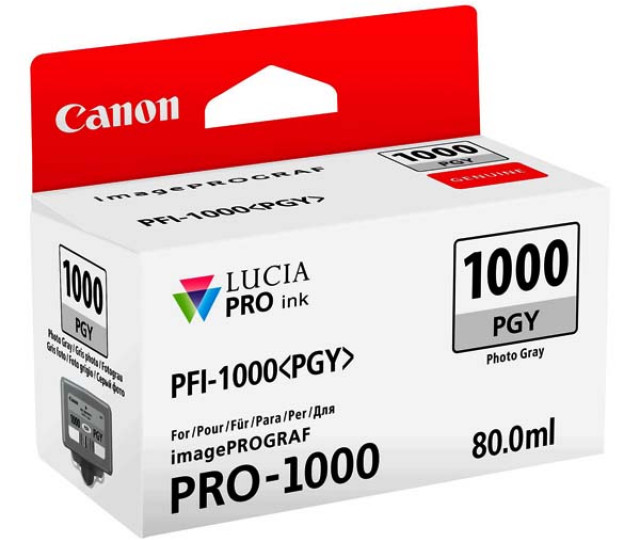 Картридж Canon PFI-1000PGY (0553C001) Photo Grey