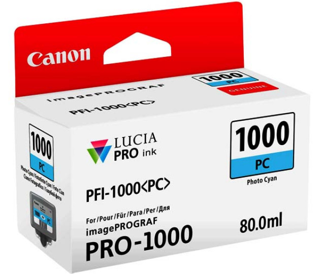 Картридж Canon PFI-1000PC (0550C001) Photo Cyan