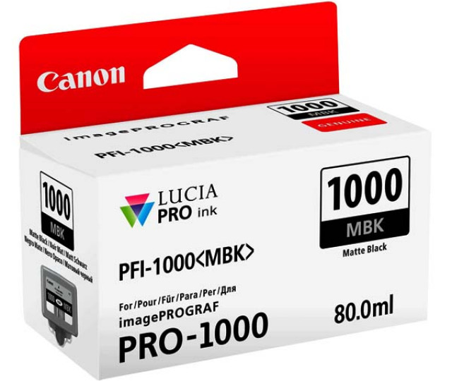 Картридж Canon PFI-1000MBk (0545C001) Matte Black