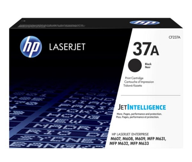 Картридж HP 37A CF237A для принтера LaserJet M607n, M607dn, M608n, M608dn, M608x, M609dn