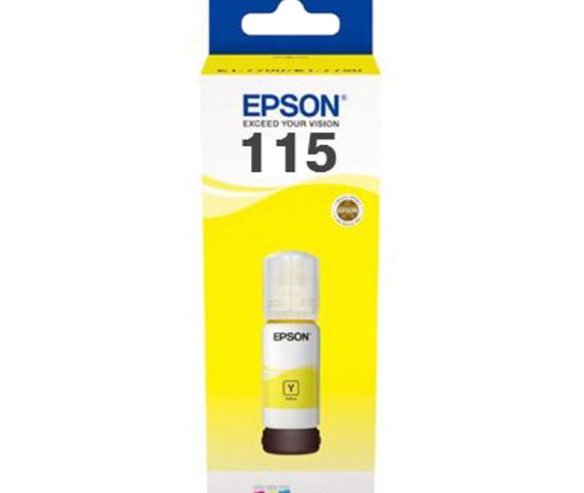 Контейнер з чорнилом Epson C13T07D44A yellow для принтера L8180, L8160