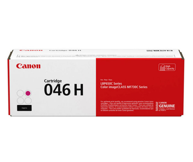 Картридж Canon 046H magenta (1252C002) для принтера i-sensys LBP653Cdw, LBP654Cx, MF732Cdw, MF734Cdw, MF735Cx