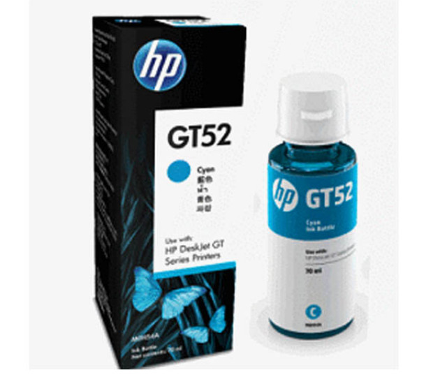 Емкость с чернилом HP GT52 cyan