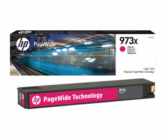 Картридж HP 973X magenta (F6T82AE) для принтера Pro 452dw, Pro 477dw, P57750dw