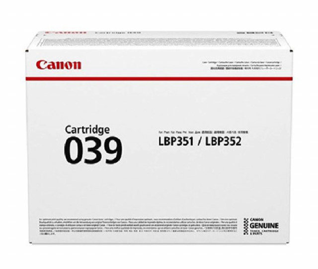 Картридж Canon 039 (0287C001) для принтера LBP351x, LBP-352X