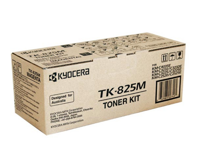 Картридж Kyocera TK-825M magenta (1T02FZBEU0) для принтера KM-C2520, C2525E, C3225, C3232, 3232E, C4035E