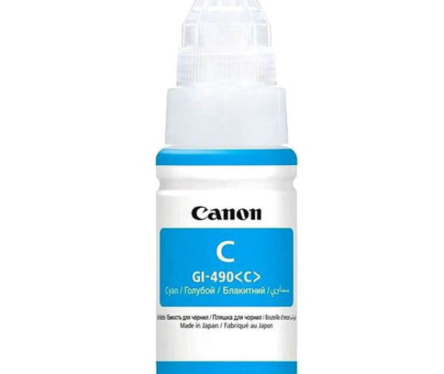 Контейнер с чернилами Canon GI-490 Cyan (0664C001)