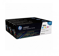 Купить Картридж HP 304A colour CF372AM (3 шт.) до принтера Color LaserJet CM2320nf, CM2320fxi, CP2025dn, CP2025n