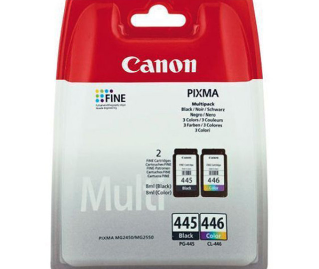 Картридж Canon Pg-445+Cl-446 набор (8283B004) для принтера Pixma iP2840 (8745B007), MG2440, MG2450, MG2540, MG2550