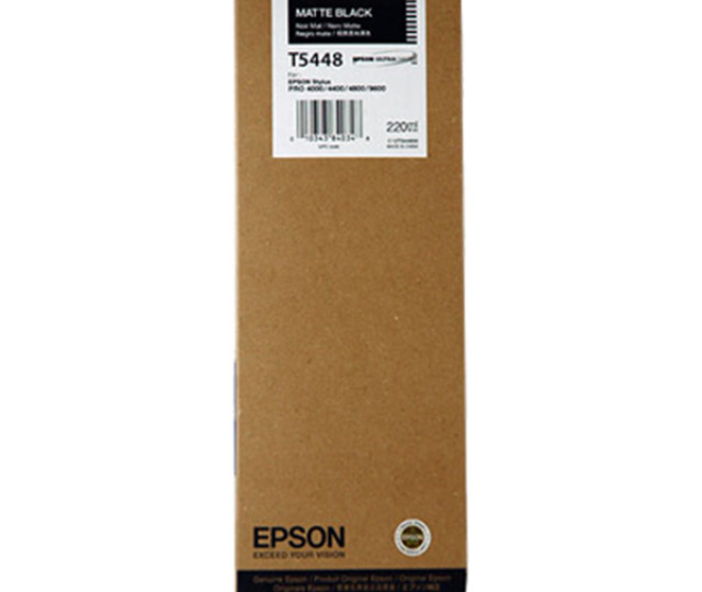 Картридж Epson T5448 Matte Black (C13T544800) для принтера Stylus Pro 4000, 4800