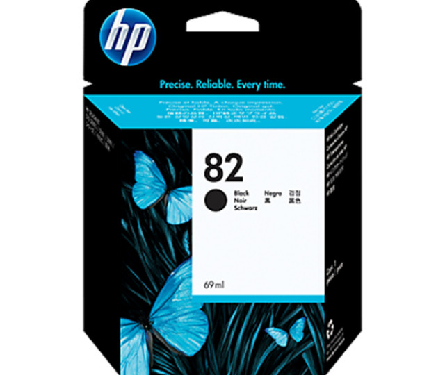 Картридж HP 82 black CH565A для принтера DesingJet 510, 510ps, 111