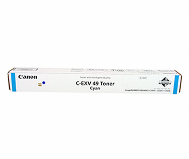 Картридж Canon C-EXV49 Cyan (8525B002) для принтера IRA C3325i, C3320i, C3320, C3520i, C3720i, C3835i, C3830i, C3826i, C3822i