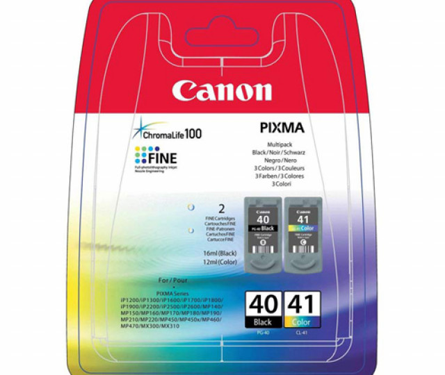 Картридж Canon PG-40/CL-41 Набор (0615B043) для принтера MP210, MP220, MP470, MX300, MX310, iP1800, iP1900, iP2500, iP2600, MP140, MP190, PIXMA iP2200, MP150, MP170, MP160, MP180, iP6220D, iP1300, iP1600, iP1700