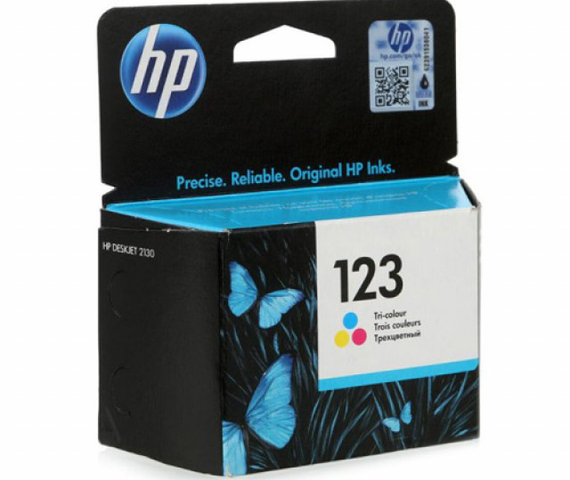 Картридж HP 123 color F6V16AE для принтера DeskJet 2130