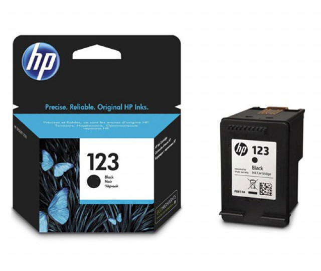 Картридж HP 123 black F6V17AE для принтера DeskJet 2130