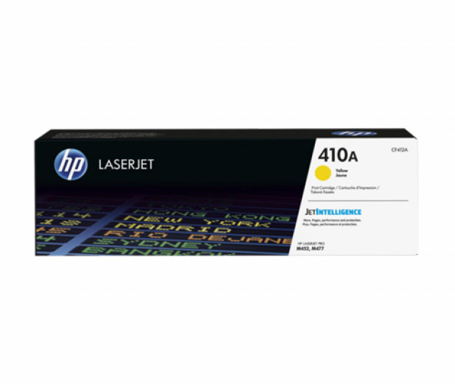 Картридж HP 410A yellow CF412A для принтера Color LaserJet Pro M477fdw, M452dn, M452nw, M477fdn, M477fnw, M377dw, M377fdw