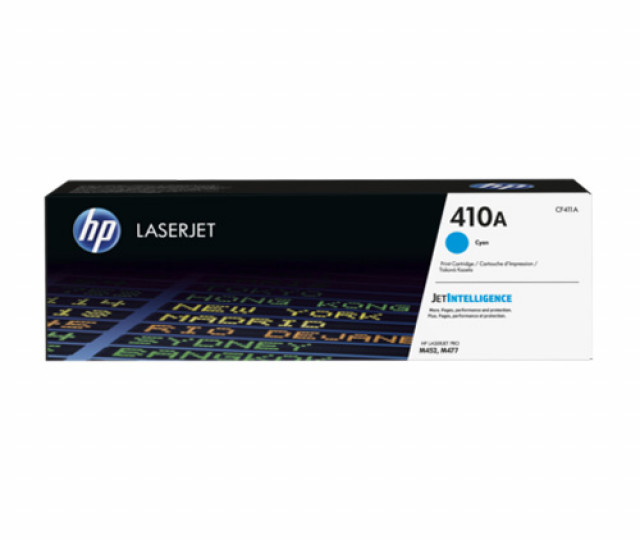 Картридж HP 410A cyan CF411A для принтера Color LaserJet Pro M477fdw, M452dn, M452nw, M477fdn, M477fnw, M377dw, M377fdw